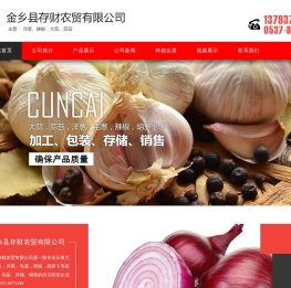 金乡县存财农贸有限公司,大蒜,蒜台,洋葱,毛葱,辣椒,胡萝卜