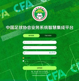 中国足球协会业务系统智慧集成平台