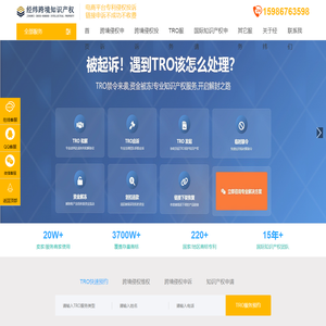 TRO和解及应诉服务