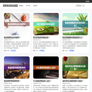 梁哥阐述物业智能