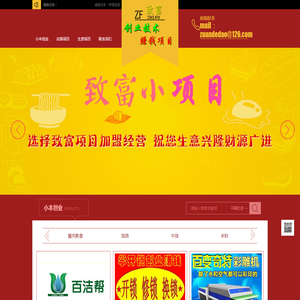 致富项目赚钱创业