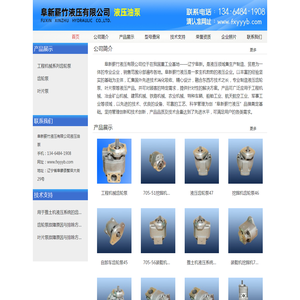 阜新液压推土机齿轮泵,挖掘机齿轮泵,装载机,吊车齿轮泵,PV2R叶片泵