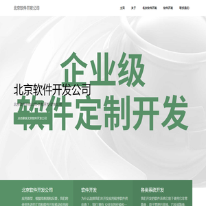 北京软件外包公司