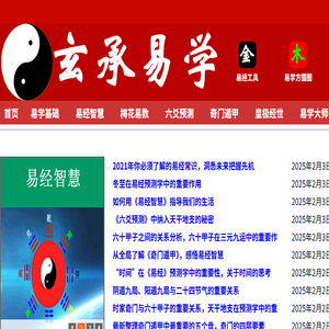 玄承易学,易经学习,易经知识,八字排盘,六爻预测,奇门遁甲,皇极经世,易经