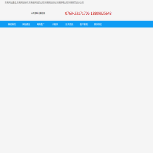 东莞网站建设公司