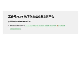 工作号PLUS