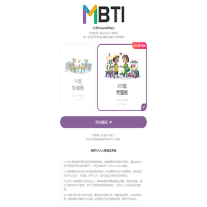 16Personalities职业性格测试