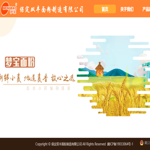 梦宝面粉挂面