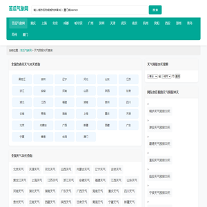 天气预报15天查询