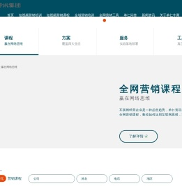 网络营销培训,营销培训课程,电商培训机构,全网营销推广