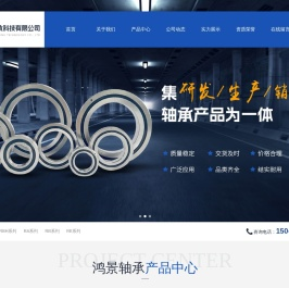 中空旋转平台轴承