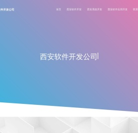 西安软件外包公司