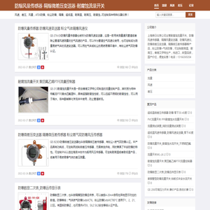 防爆风量传感器