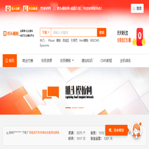 抓头模板网