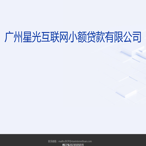 广州星光互联网小额贷款有限公司