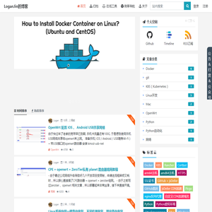 LoganJin的个人博客