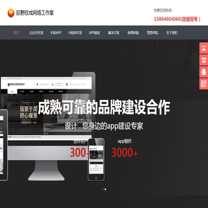 巨野欣成网络工作室,app建设,app制作,微信小程序开发