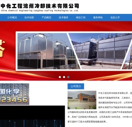 中化工程沧州冷却技术有限公司
