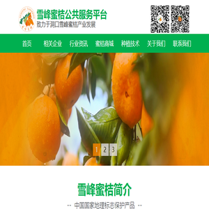 雪峰蜜桔公共服务平台