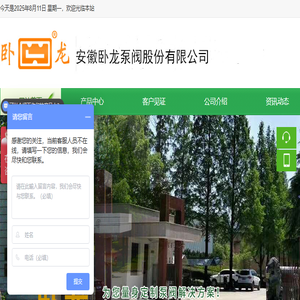 安徽卧龙泵阀股份有限公司福建分公司