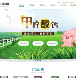 饲料添加剂柠檬酸钙