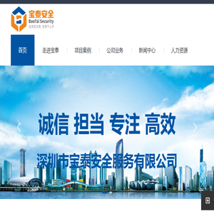 深圳市宝泰安全服务有限公司网站
