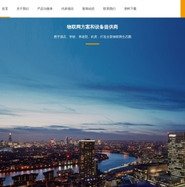 物联网方案和设备提供商