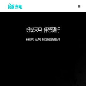 蚂蚁来电