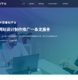 外贸网站制作