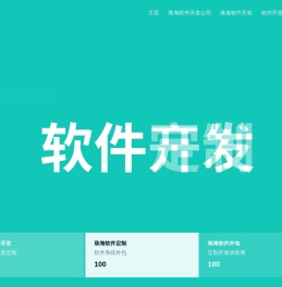 珠海软件外包公司