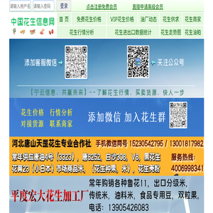 花生信息网:花生价格