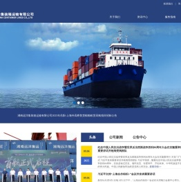 湖南远洋集装箱运输有限公司