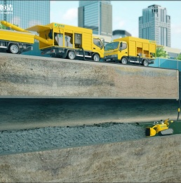 圆管暗涵箱涵管网水下清淤机器人